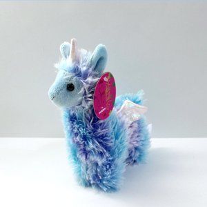 Aurora Sparkle Tales Violet Llamacorn Plush 8"